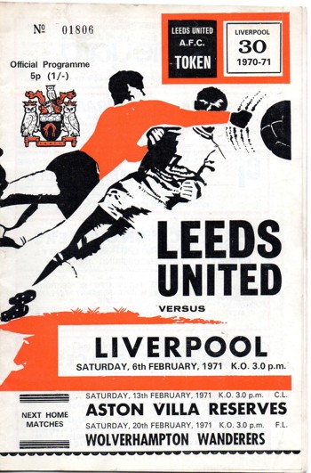 Match programme